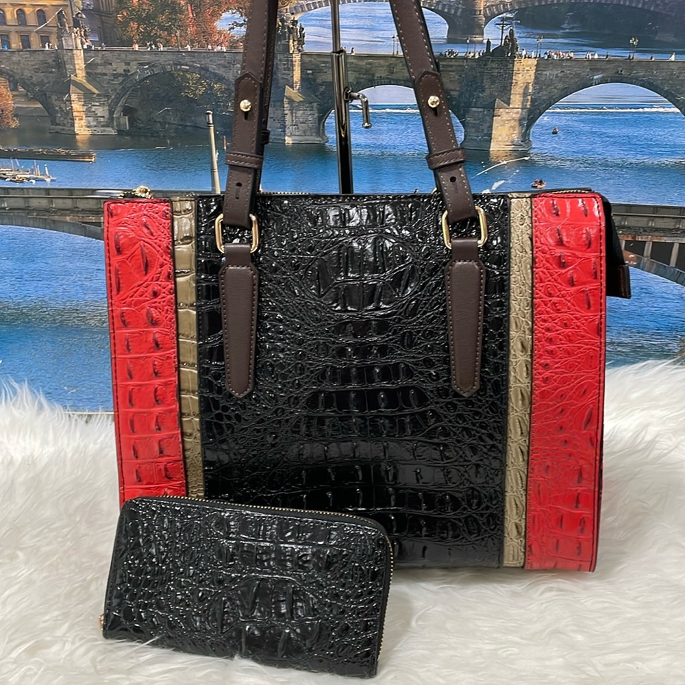 COPY - Boutique Tote Bag and Wallet Set